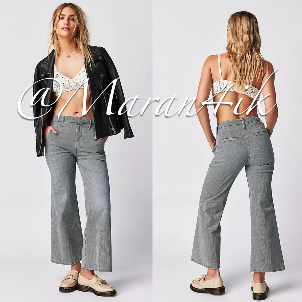 MOTHER The Roller Prep Ankle Pants Letting Off Steam Size 24